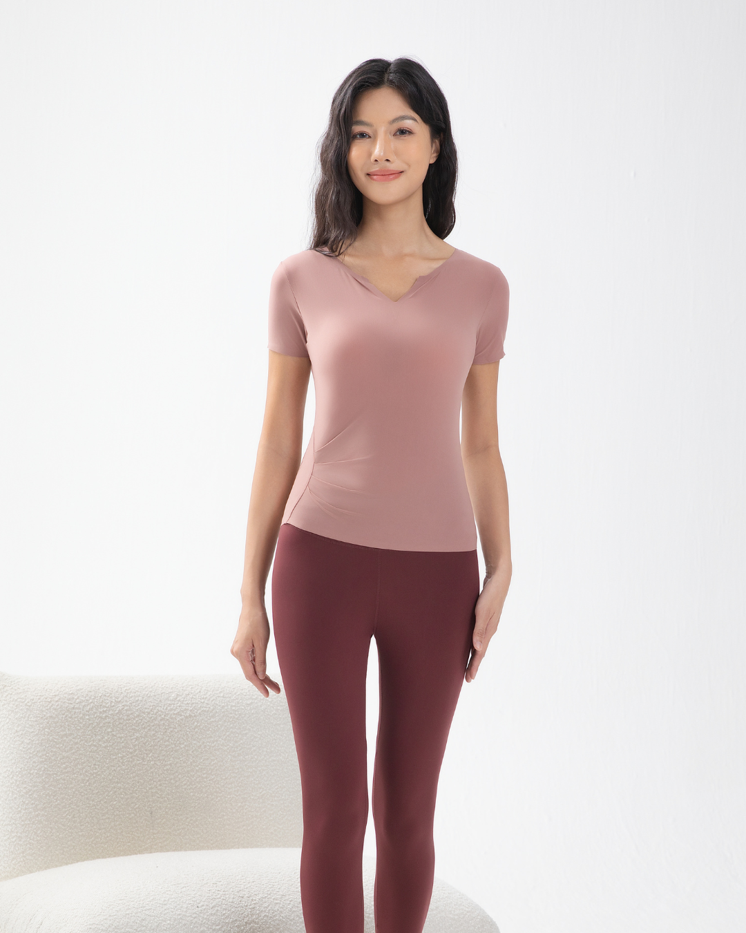 Aeries Form V-Neck Tee