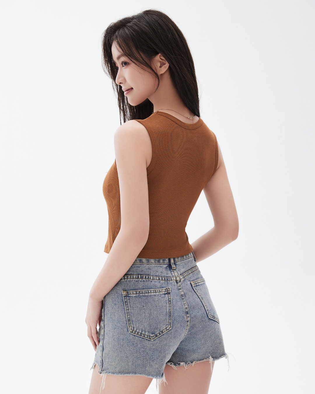 Ribbed Knit Bra Top