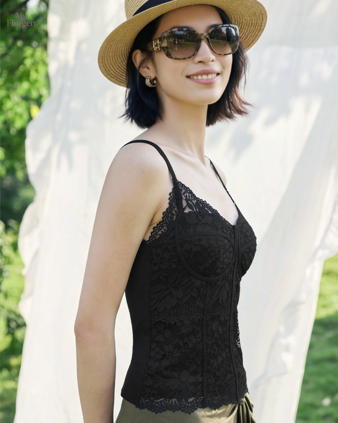 Fleure Lace Top