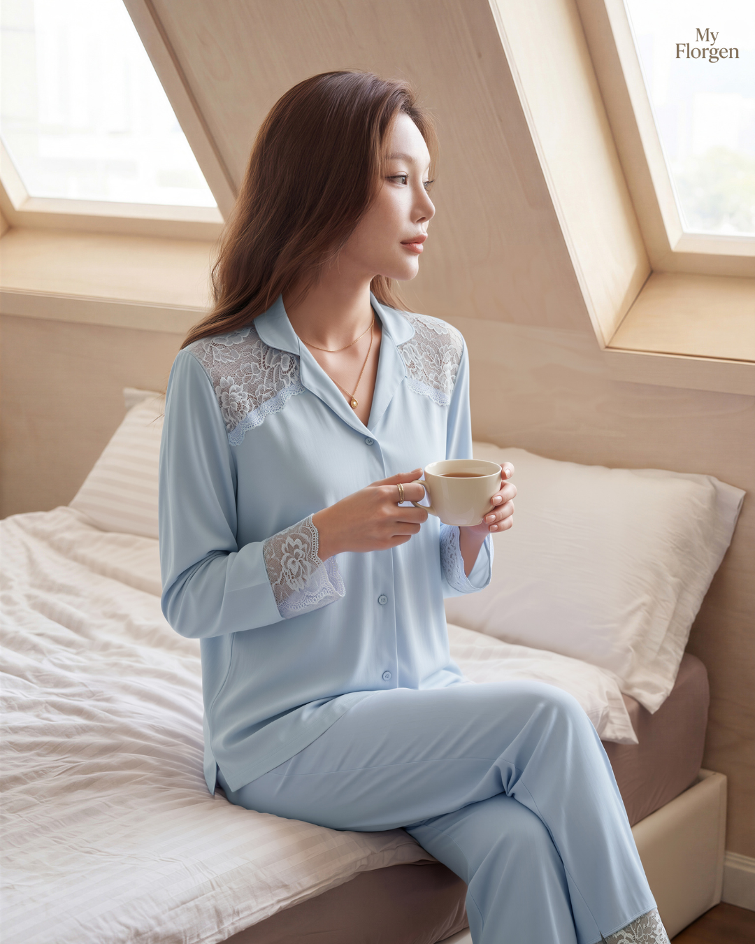 织梦诗语莫代尔家居服套装