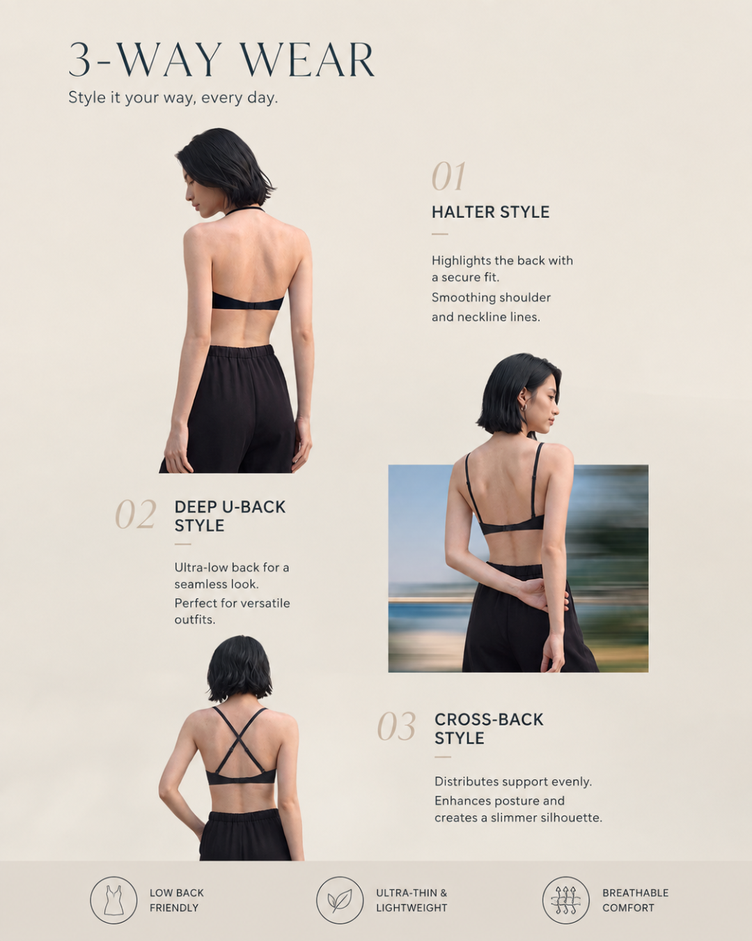 IceSkin AirSilk Multiway Bra