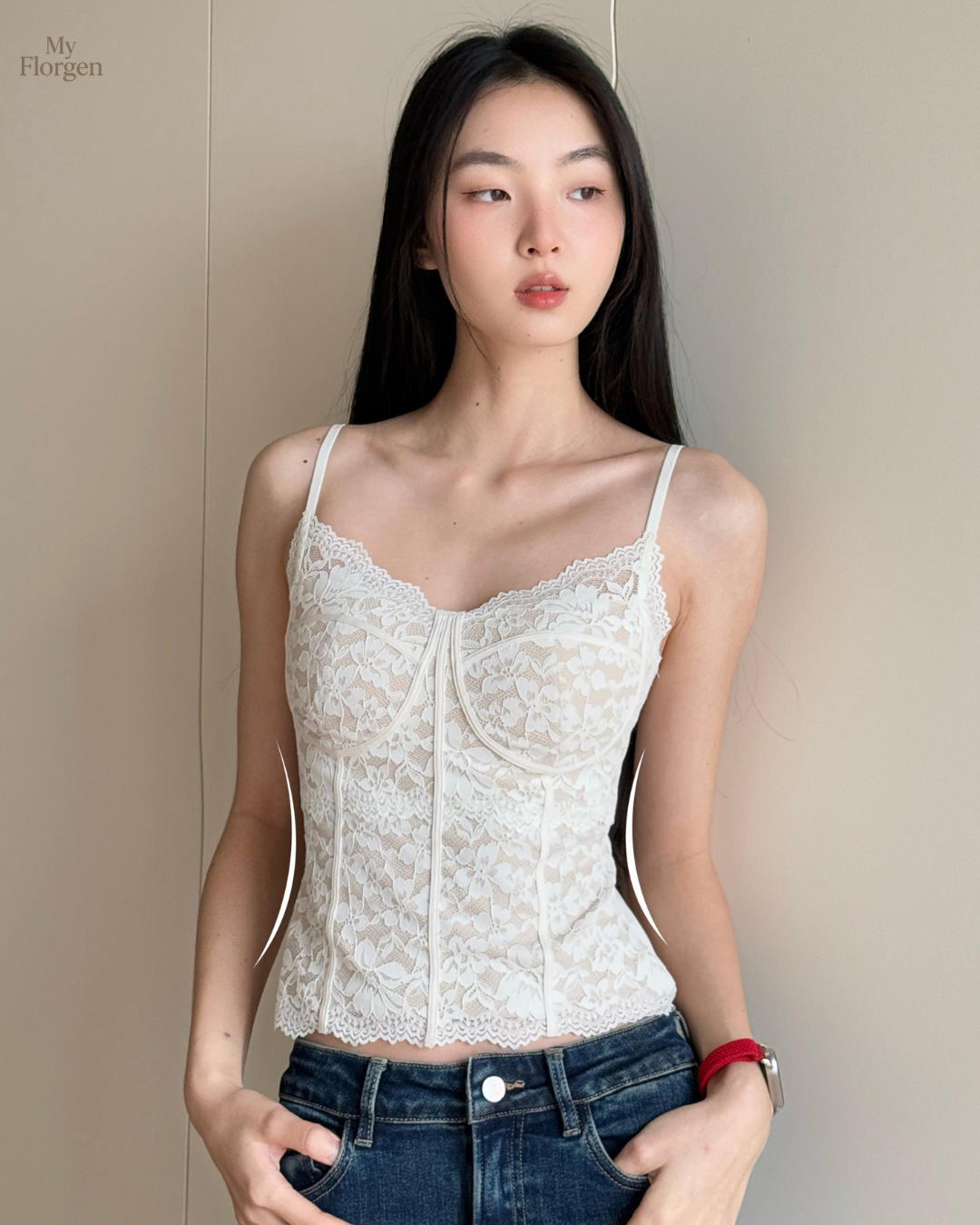 Fleure Lace Top