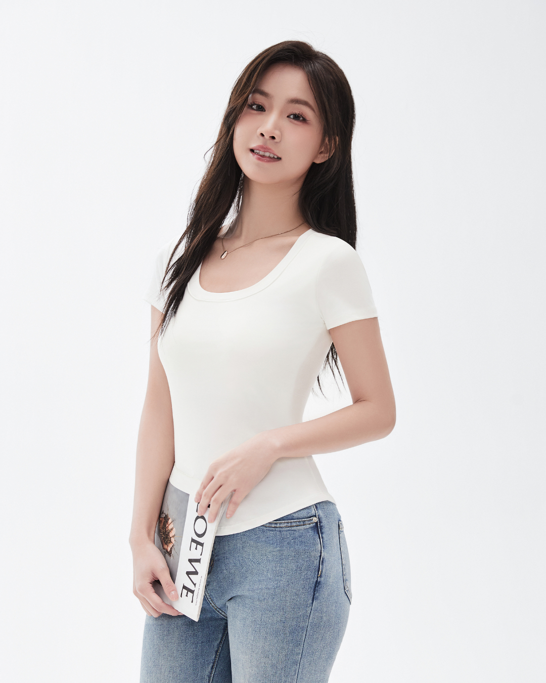 Ribbed Knit Bra Tee